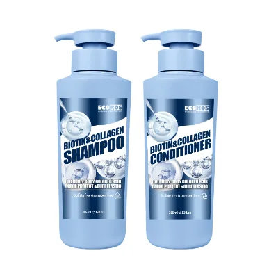 Hot Sell Biotin Beauty Hair Care Set Collagen Shampoo for Hair Keratin Conditioner Set