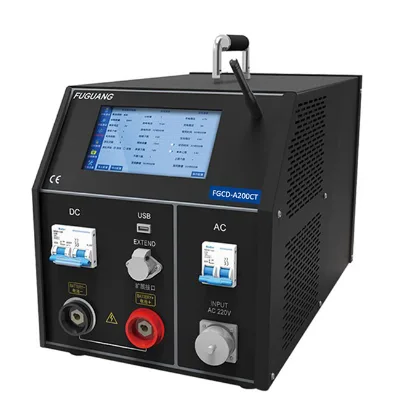 FGCD-A200CT Battery Discharge Charge Electric Vehicle Battery Analyzer Car Capacity Quick Test Wide Voltage Range
