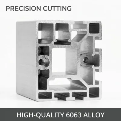 Sliding Door 6000 Series Alloy 6063 T5 T6 Customized Architectural Aluminum Window Profile for Residential Houses