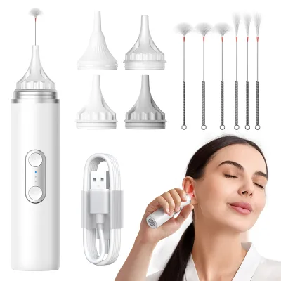 Electric Air Ear Washer Dryer Earwax Canal Removal Cleaning Tool Home Version Ear Pressure Relief Smart Dry Ear Massager Device