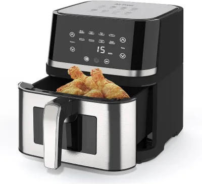 No Oil 12L Food Grade Plastic Hot Digital Air Deep Fryer,Oil Free Air Fryer Oven