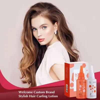Q8 BOND+ Protector Peptide Waving Lotion Herbal Collagen Hair Perm Solution with Fresh Fragrance-Natural Looking Permanent Curls