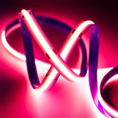 New Technology High Density LED Bendable FCOB 12V Flexible Cob Led Strip Without Light Dot