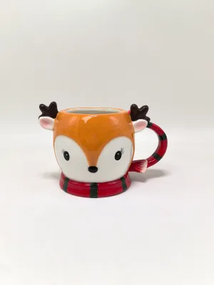 Factory Price Christmas Reindeer Mug