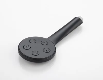 Abs Plastic 6 Function Micro Bubble Hand Held Rain Shower Head