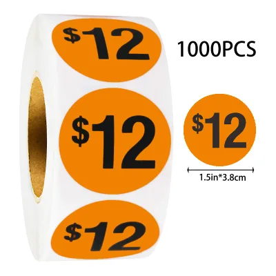 Custom Price Stickers and Tags for Retail Outlets Convenient Store Labels for Supermarkets Groceries Promotions