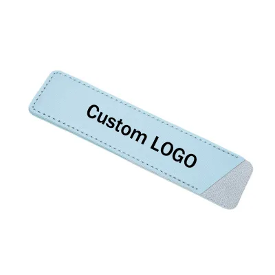 YS88 Custom Logo Leather Pen Case Holder Factory Wholesale Protective Sleeve Vintage Pens Pouch Portable Handmade Pencil Case