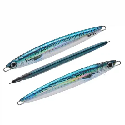 3D Printing Hard Lure Mackerel Fast Metal Lead Jigs Saltwater Fishing Jig Heads Boat Fishing Bait Without Hooks