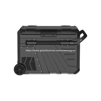 Portable Rechargeable 35l Car Fridge Mini Compressor Camping Fridge Small Car Refrigerator