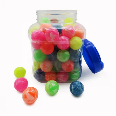 Manufacturers Mix Color and Type Stress Ball Rubber Bouncy Balls EN71 Certified Sports Toy for Vending Machine