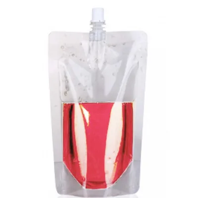 PE Reusable Water Pouch 300ml Portable Water Bag Hiking Mountain Climbing Surviving Product