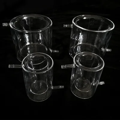 Factory Customized Corrosion Resistant High Temperature Laboratory Dedicated Jacketed Quartz Glass Reactor