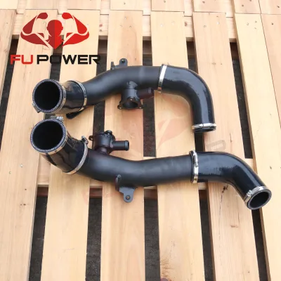 Intercooler Hose Kit for Toyota Land Cruiser (J300) 22-23 V6-3.4L (tt) Aluminum Hot Charge Pipe