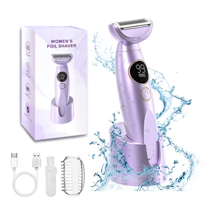 Lady Shavers Electric Shaver for Women Cordless Portable Waterproof USB Rechargeable Dry Wet Epilator
