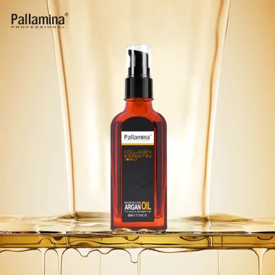 Pallamina Moroccan Argan Oil Repair Hair Oil Serum Moisture Supple and Glossy Hair Oil