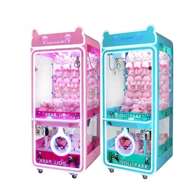 Large Size Doll Claw Machine Bill Acceptor Redemption Gift Vending Crane Game Machine for Adults 1 Player