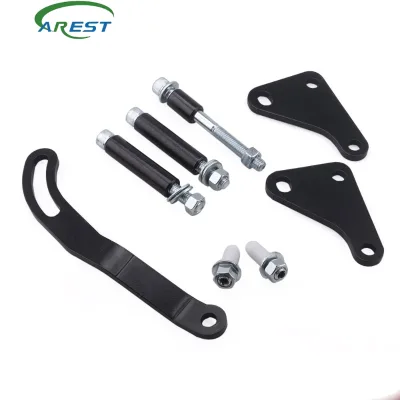 Wholesale of SBC black power Steering pump mounting bracket SWP LWP Saginaw for Chevrolet 350 GM