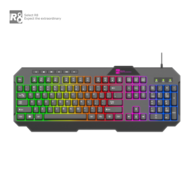 R8 Multimedia Luminescence RGB gaming keyboard