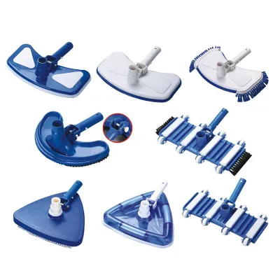 Swimming Pool Accessories Cleaning Vacuum Head Leaf Skimmers/wall Brushes/floating Thermometers