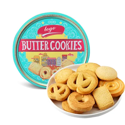 Halal Biscuit Wholesale 115g Mini Cans Sweet Biscuits Biscotti Cookies Butter Cookies