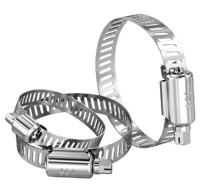304 316 Stainless Steel Throat Clamp, , Flexible Clamp, Water Pipe, Range Hood, Washing Machine, Gas Pipe