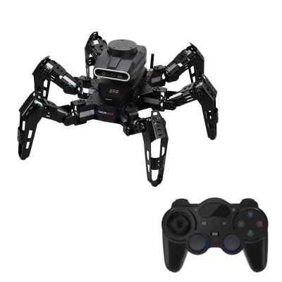 Tscinbuny ROS SLAM Educational Hexapod Bionic Robot Jetson Nano LiDAR Mapping 3D Depth Vision Ready-to-use Six-legged Platform