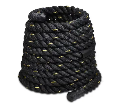 Wholesale Battle Rope Polyester Material Strength Conditioning Rope Commercial Gym Fitness Gear for Gym Club Use
