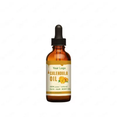 OEM Organic Calendula Oil Plant Natrual Flower Essential Oil for Sensitive Skin