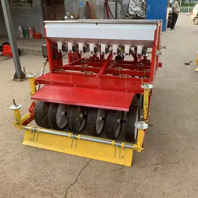 Upgraded 12-Row Double-Box Suspension Wheat Sower & Fertilizer Disc Grain Seeder Wheat Seeder; Dry Rice Seeder