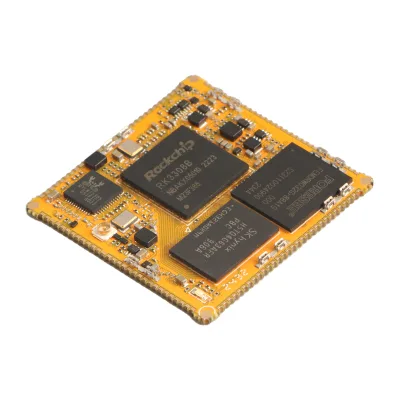 Chipboard  Radxa Rock Pi S Core Single Board Computer RK3308B 4-Core Metal PCB Rockchip RK3308 SoC Integrated WiFi