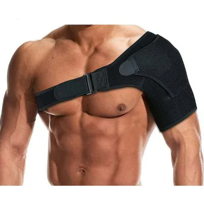Unisex Shoulder Bracket Pressure Pad Neoprene Shoulder Pad Adjustable Shoulder Strap