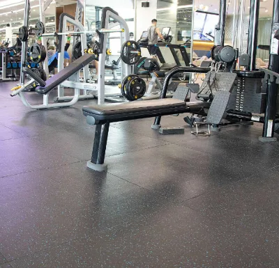 Interlocking Rubber Floor Mats Interlocking Design for Easy Installation and Removal Customizable High Abrasion Resistance