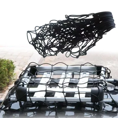 Car Trunk Storage Net Car Luggage protection Net Roof Rack or Trunk 120 * 90cm Mesh to Secure Items More Tightly