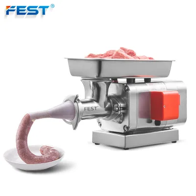 Commercial Electric Frozen Meat Mincer Tabletop 750W 1HP Commercial 300kg/hour Commercial Meat Mincer Machine 220V/110V