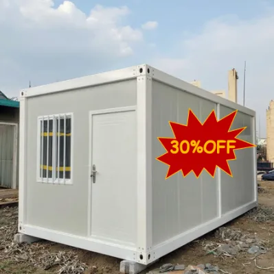 Flatpack Folding Container Houses Compact Z-Folding Container House Frame for Hotel/Hospital/Office/Sentry Box/Warehouse