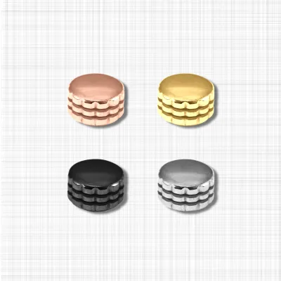 Factory Custom Stainless Steel Watch Crown 6.5mm Suitable for Men's Large Dial Crown Watch Accessories