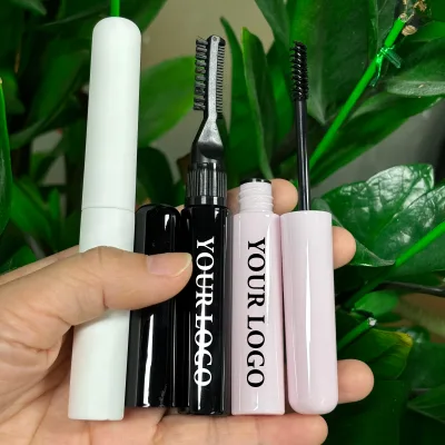 Waterproof Natural Sculpting Setting Gel Wild Shaped Strong Hold Brow Freeze Styling Wax Long Wear Clear Brow Gel with Brush