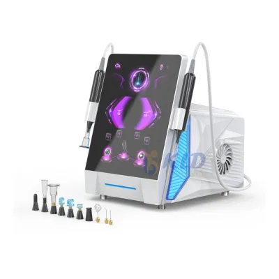 NEW Hair Scalp Face Treatment Scar Wrinkle Removal 10 Tips Cold Warm Ozone Cool Plasma Fibroblast Beauty Machine