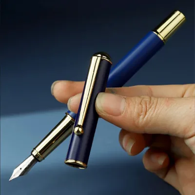 JR F010 Multicolor Metal Brass Stainless Steel 0.5mm Nib Varieties Ink Converter 145mm Fountain Pen Student Office Calligraphy