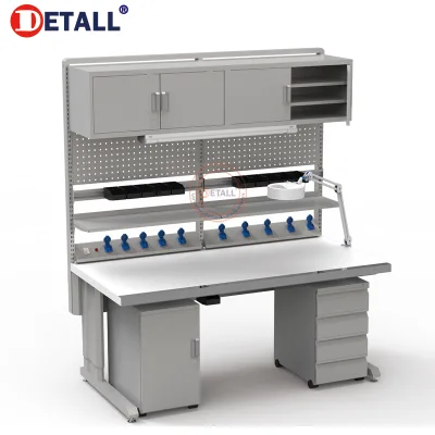 heavy duty workshop cabinet workbench esd worktable with drawer