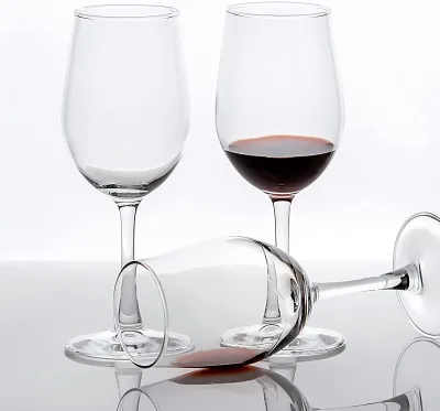 Hot selling wine glasses elegant style durable and dishwasher safe  all-purpose wine glasses