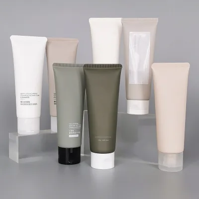 Customized Hair Growth Nourishment Kit Plastic Tubes Packaging for Shampoo Conditioner Shower Gel Body Lotion Scrub Packaging