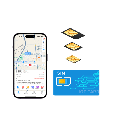 Ehang Global SIM Card 1 Year Warranty for Multi-Device Tracking (Android/iOS/SMS)-Compatible Automotive Bicycles