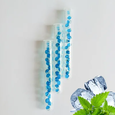 18 PaperMints Pearls Edible for Mouth Fresh Mints Caps ICE Capsule Balls Customized Labels