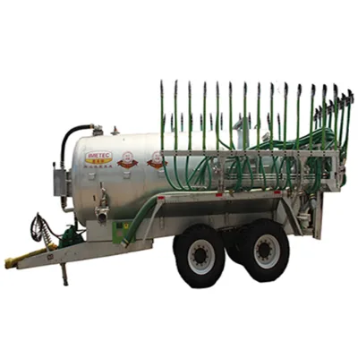 IMETEC Heavy Duty Slurry Tanker 6m Corrosion Resistant High Efficiency Multifunctional Liquid Fertilizer Applicator 6-10m
