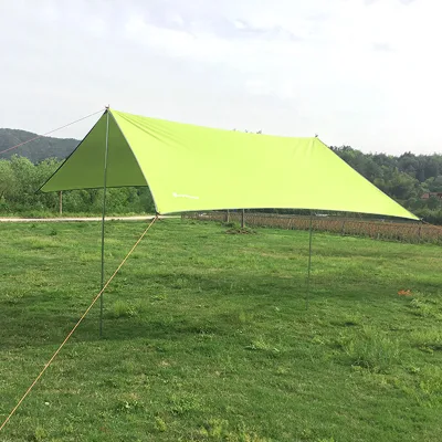 Outdoor Shade Beach Tent Sun Shelter Ground Pegs and Stability Poles Outdoor Canopy Sun Shade for Camping Fishing