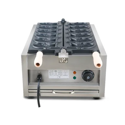 Electric Egg Taiyaki Semi Automatic Ice Cream Cone Waffle Machine Egg Waffle Maker