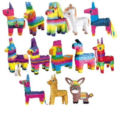 Pinatas for Kids Birthday Pinata Unicorn Pinata for Kids Birthday Party Multi Animals Shape Fiestas Decorations Party Favors