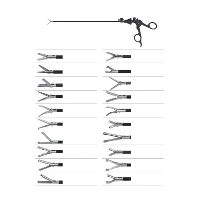 Laparoscopy Instruments Dissecting Forceps Maryland 5mm 10mm Manual Instrument Set for Abdominal Surgery Laparoscopic Grasper