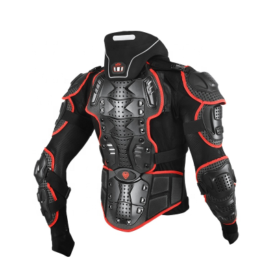 SULATE Motorcycle Body Armor Motorcycle Armor Protection Moto Racing Body Protector Jacket Motocross With Neck Protector